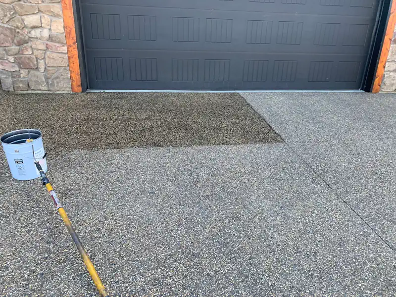 Concrete driveway sealing in Hobart